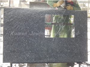 Polished Blue Pearl /Silver Pearl Kitchen Tops, Blue/Silver Granite Kitchen Tops
