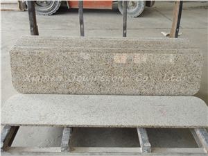 Polished G682 / Beijing Gold Countertop, Golden Granite Kichen Tops for Usa Market.