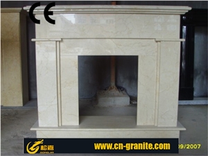 2016 Beige Marble Stone Fireplace Mantel 2016 Beige Marble Stone Fireplace Mantel