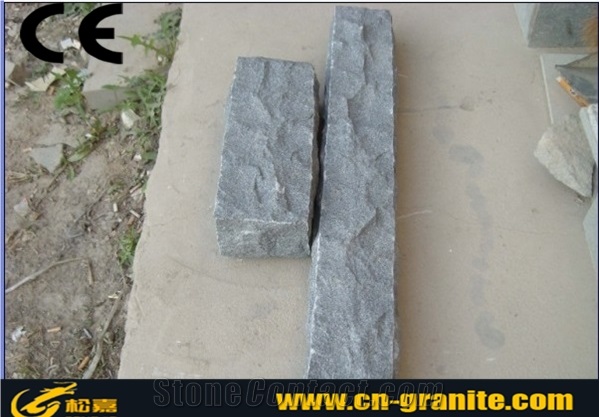 Basalt Black Kerbstone,Lighted Curbstone,Landscape Stones Lowers,Wholesale Paving Stone