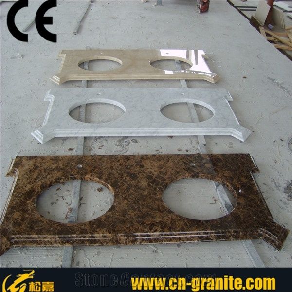 Beige Color Vanity Tops,Counter Top Basin,Table Top Wash Basin,Counter Top Wash Basin,Yellow Marble Vanity Top,Cream Marfil Marble Vanity Top,Marble Basin Top,Bathroom Countertops,Bathroom Vanity Tops