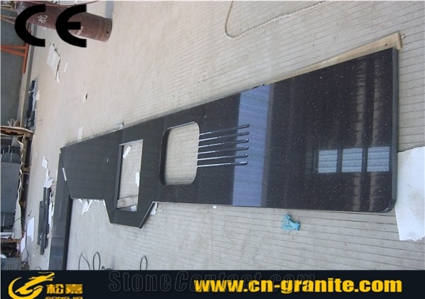 Black Galaxy Granite Countertops,Black Galaxy Kitchen Bar Tops and Bench Tops Granite Top Kitchen Table