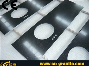 Black Galaxy Granite Countertops,Vanity Tops and Bathroom Top
