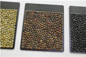 Cheap Multicolor Polished Natural Pebble Stone, River Stone