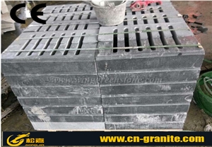 China Granite Gutter, G654 Rain Drainage Pavers,Dark Grey Granite Gutter Stone & Rainwater Stone