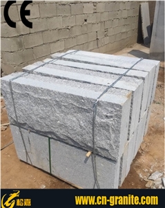 China Grey Granite Split Face Mushroom Stone,Mushroom Granite Stone for Wall Cladding Outside Stone