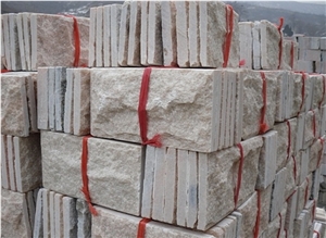 China Pink Quartzite Mushroom Stone