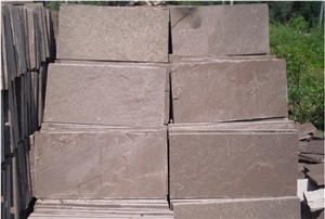 China Purple Slate, Lilac Slate Mushroom Stone