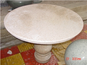 Chinese Manufacturer Export Kinds Of Granite Tables and Benches for Outdoor Garden or Street Table Sets.
