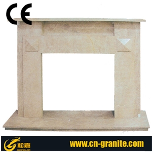 Different Kinds Of Marble Fireplace Mantel, Beige Marble Fireplace Mantel