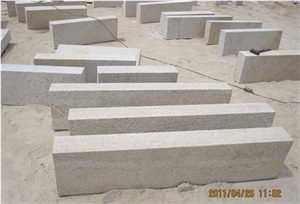 G350 Yellow Granite Kerbstone/Curbstone, G350 Yellow Sesame Granite Curbstone, Side Stone