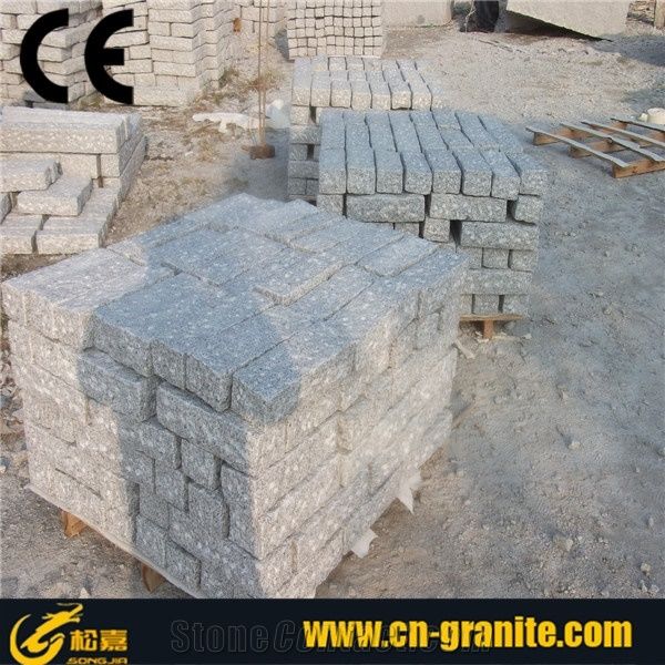 G603 Granite Picked Cube Stone,Round Paving Stone,Granite Paving Stone,Cheap Driveway Paving Stone,Stone Curb Price,Cheap Paving Stone,Grey Granite Cobble Stone,Paving Stone for Sale,Garden Stepping P
