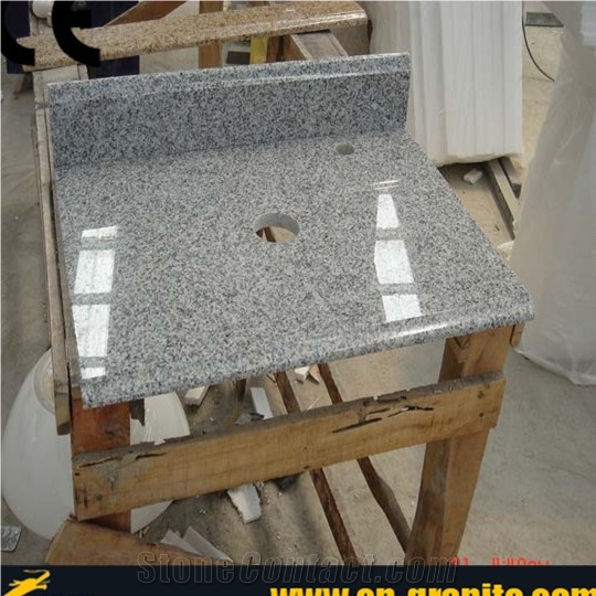 G603 Granite Vanity Tops,Wash Basin with Granite Top,Grey Granite Bathroom Vanity Top,China Cheap Granite Bathroom Vanity Tops,Grey Granite Basin Tops,Counter Top Basin,Granite Bathroom Countertops