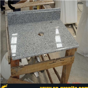 G603 Granite Vanity Tops,Wash Basin with Granite Top,Grey Granite Bathroom Vanity Top,China Cheap Granite Bathroom Vanity Tops,Grey Granite Basin Tops,Counter Top Basin,Granite Bathroom Countertops