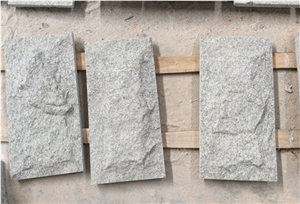 G603 Wall Cladding Mushroom Stone, Grey Granite Mushroom Stone