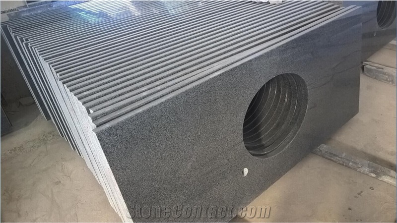 G654 Granite Countertop for Bathroom, Bathroom Vanity Tops