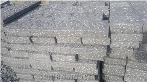 G654 Granite Kerbstone, China Dark Grey Granite Kerbstone, Sesame Grey Granite Kerbstone
