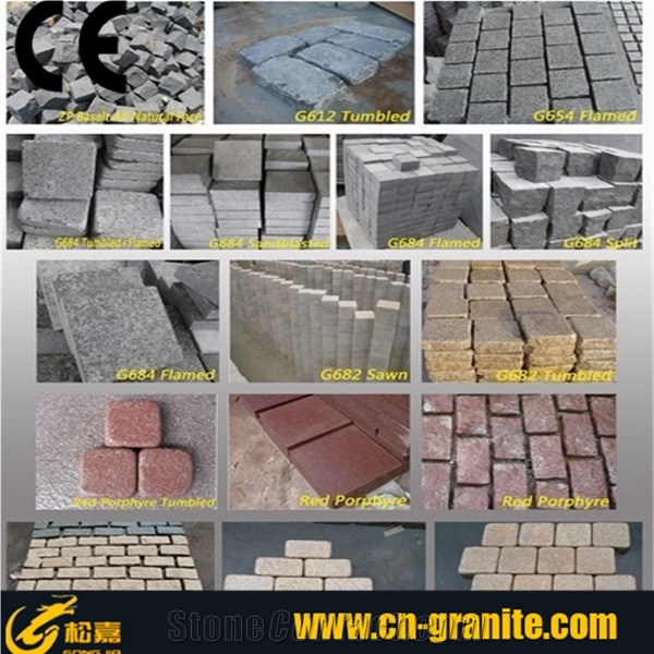 G666 Granite Cube Stone,Red Granite Paving Stone,China Red Granite Stone Paver,All Side Natural Split Finish Cobble Stone,Factory Of Cube Stone, Cheap Granite Paving Stone,10*10*10 Cube Stone