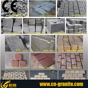 G666 Granite Cube Stone,Red Granite Paving Stone,China Red Granite Stone Paver,All Side Natural Split Finish Cobble Stone,Factory Of Cube Stone, Cheap Granite Paving Stone,10*10*10 Cube Stone