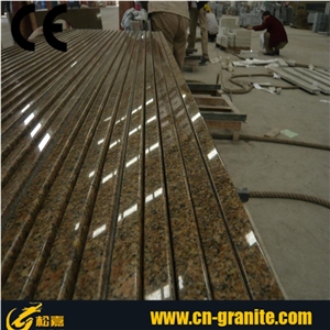 Giallo Antico Granite Countertops, Restaurant Counter Images, Kitchen Countertop, Granite Countertop, Yellow Granite Countertop, China Granite Kitchen Bar Top, Kitchen Worktops, Kitchen Countertops