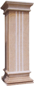 Granite Columns for Outdoor Square Construction,Architectural Columns,Roman Columns Sets.