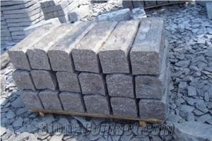 Granite G663 Kerbstone for Road Way Paving,Curbstones for Garden Decoration, Pink Granite Stone