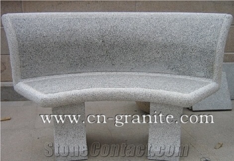 Granite Graden Table and Bench,Grey Granite Bench for Sale