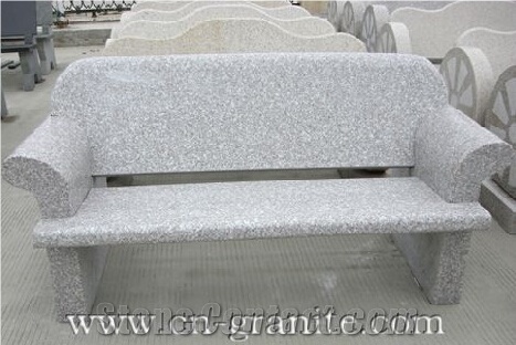 Granite Graden Table and Bench,Grey Granite Bench for Sale