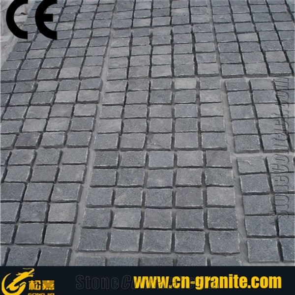 Grey Granite Cobble Stone,China Cheap Grey Granite Cube Stone,10*10 Size Cube Stone,Granite Mesh Paving Stone,Garden Stepping Pavements,Landscaping Stone,Manufacturer Of Paving Stone,Flooring Covering