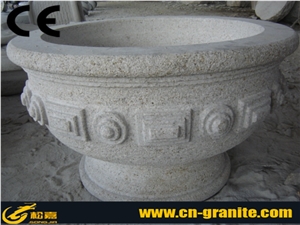Grey Granite Garden Flower Pot Plastic Flower Pot Grey Granite Garden Flower Pot Plastic Flower Pot