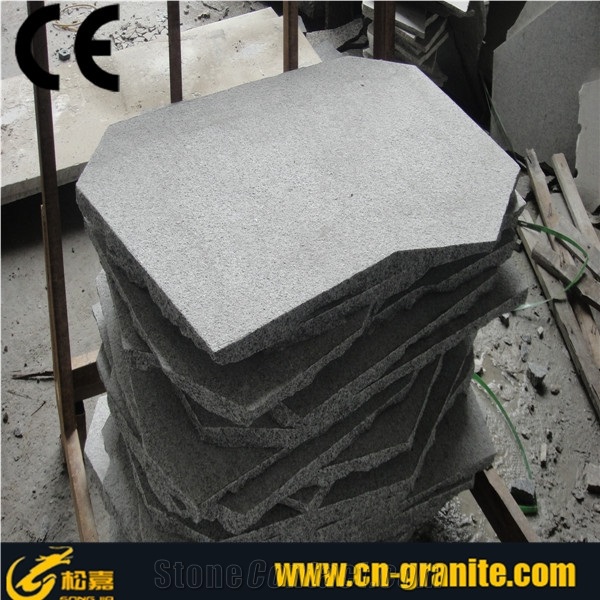 Irregular Shape Flagstone Floor Tiles,Granite Paving Stone,Crazy Stone ,Cheap Granite Flagstone,Walkway Flagstone,China G603 Irregular Paving Stone,Irregular Shaped Paver,