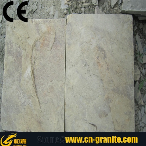 Jiangxi Yellow Stone Tile,Slate Floor Tile,Cheap Slate Tile,Exterior Wall Slate Tile,Slate Stone Tile,Slate Stone Flooring Tiles