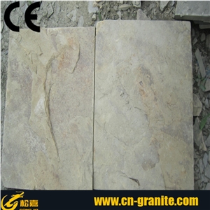 Jiangxi Yellow Stone Tile,Slate Floor Tile,Cheap Slate Tile,Exterior Wall Slate Tile,Slate Stone Tile,Slate Stone Flooring Tiles