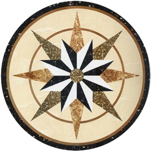 Kinds Of Marble Waterjet Medallions