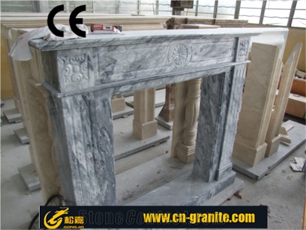 Marble Fireplace Insert Fireplace Cover
