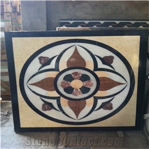 Marble Mosaic and Medallion for Floor Paving Decoration,For Square Interior Floor Decoration,Waterjet Medallions.
