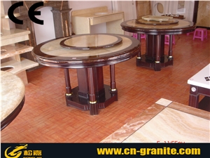 Marble Table Sets for Indoor Furniture, Home Furniture Sets, Polished Marble Table for Sale