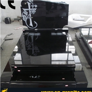 Memorial Monuments Granite Wholesale,Headstones Monuments,Shanxi Black Granite Tombstone,China Black Granite Monuments,China Black Granite Tombstone,Absolute Black Granite Tombstone and Monuments