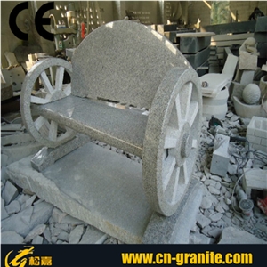 Natural Granite Stone Garden Benches, Cheap Stone Benches for Outdoor, Outdoor Chairs, Exterior Benches & Chairs, China Granite Bench
