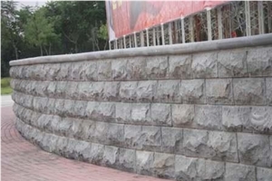 Natural Split Mushroom Hot Sale, Grey Granite Mushroomed Cladding, Mushroom Wall Cladding, Mushroom Stone