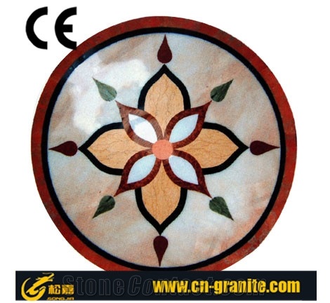 New Style Round Medallion Panel, Floor Medallions