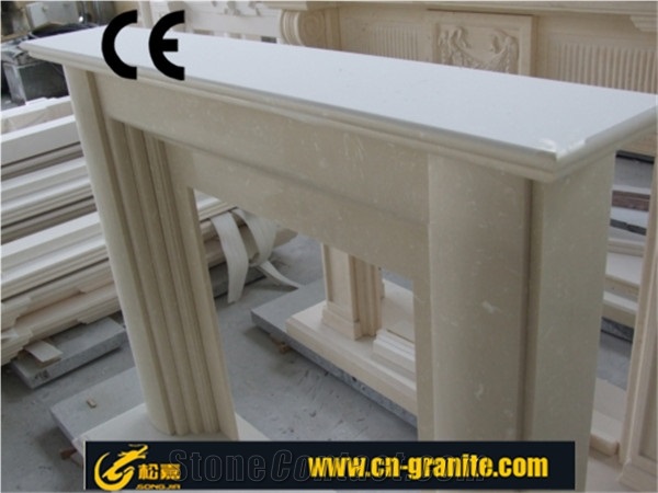 Polished and Honed for China Marble Fireplace Surround