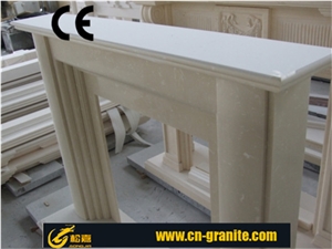 Polished and Honed for China Marble Fireplace Surround
