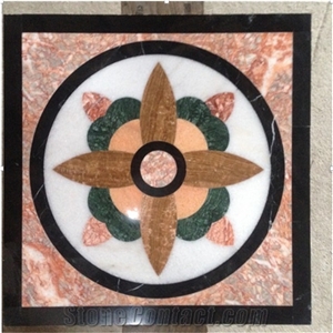 Round Mosaic Medallion Floor Patterns,Waterjet Medallions,Square or Hotel Floor Paving Decoration,Round Mosaic Medallions.
