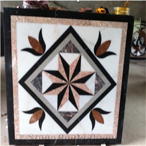 Square Mosaic Tile Medallion,Hotel Mosaic Medallion Design,Waterjet Medallions,Round Medallions.