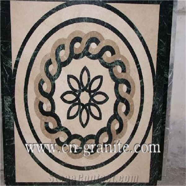 Square Mosaic Tile Medallion,Hotel Mosaic Medallion Design,Waterjet Medallions,Round Medallions.