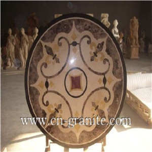 Square Mosaic Tile Medallion,Hotel Mosaic Medallion Design,Waterjet Medallions,Round Medallions.