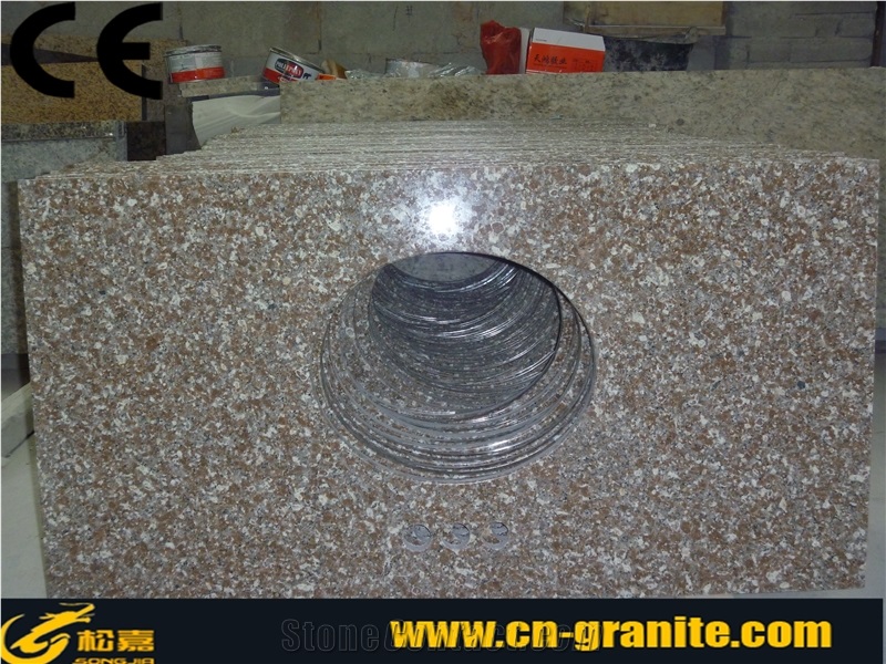 Tiger Skin Red China Granite Kitchen Top and Vanity Top,Factory Price for Sale