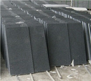 G654 Granite Tile & Slab Sesame Black Granite