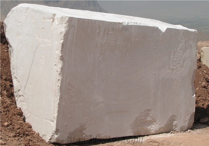 Harsin Cream Marble Block, Beige Marble Blocks